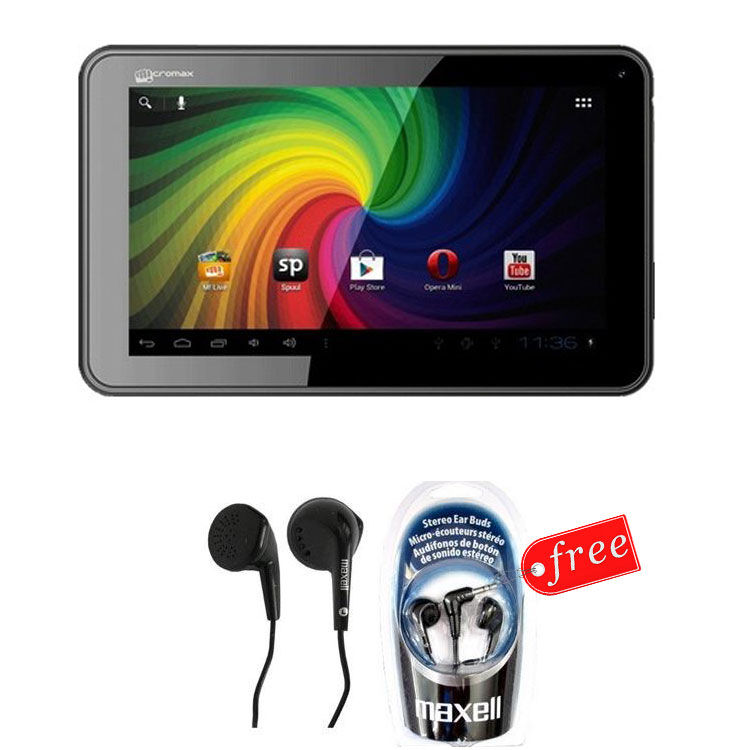 Buy Micromax Funbook P255 Tablet Black Online at Best Price in India
