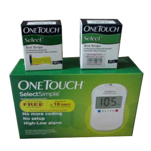Buy Combo of J & J Kit + 35 Strips Online at Best